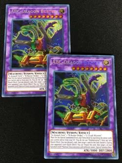 Yugioh ABC Dragon Buster LCKC-EN059 Secret x2 (NM) - Image 1