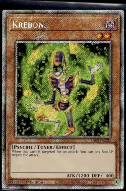Krebons (Platinum Secret Rare) RA03-EN201 LP YuGiOh Buy 10 Get 10 Free | Free Sh - Image 1
