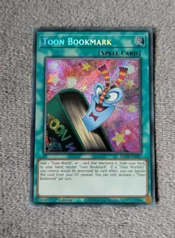Toon Bookmark - BLCR-EN067 - Secret Rare - 1st Edition - YuGiOh - Image 1