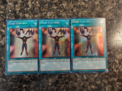 Yugioh 3x Mind Control - Playset - RA02-EN046 - Secret Rare - NM - Image 1