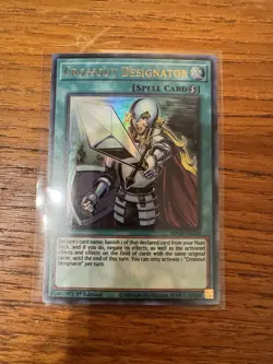 Yugioh! Crossout Designator MP21-EN258 1st Ultra Rare NM - Image 1
