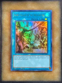 Yugioh Secret Village of the Spellcasters MAMA-EN083 Ultra Rare 1st Ed NM - Image 1