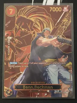 One Piece Benn.Beckman OP09-009 SP Carrying On His Will - Image 1