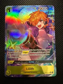 Lilith OP13-113 (Alternate Art) Carrying On His Will (2025 One Piece) NM - Image 1