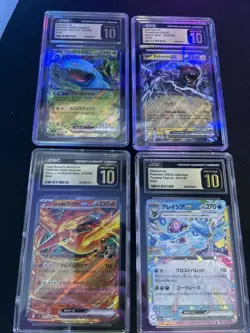 POKEMON EX card lot Venusaur Zekrom Glaceon Team Rocket’s Moltres TCG CGC 10 ! - Image 1