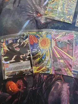 LOT Dragon Ball Super Card Game Lot of 10 cards Goku Perfect Cell Trunks Cooler - Image 5