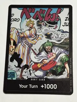 Don!! Card - Foil - Alternate Art New OP-06 Wings of the Captain One Piece - Image 1