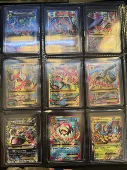 Pokemon Card Collection Assorted Cards 187 Cards Total. Ultra Rates, Megas - Image 1