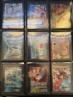 Pokemon Card Collection Assorted Cards 187 Cards Total. Ultra Rates, Megas - Image 3