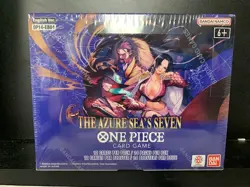 ONE PIECE CARD GAME THE AZURE SEA'S SEVEN BOOSTER BOX OP14 ENGLISH Sealed - Image 1