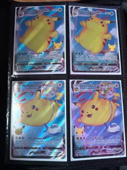 Pokemon Card Collection (Roughly 100 cards w/Binder) - Image 1