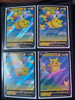 Pokemon Card Collection (Roughly 100 cards w/Binder) - Image 3