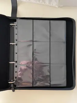 Pokemon Themed 4 Ring Large Zipper Binder For Trading Cards NM/M - Image 2