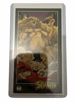 Malebolgia Steps In #22 Spawn tall trading card - Image 1