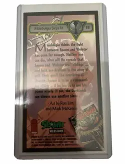 Malebolgia Steps In #22 Spawn tall trading card - Image 2