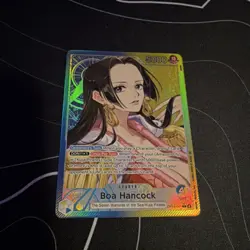 One Piece CCG Boa Hancock Leader Card OP14-041 Holo 5000 Power - Image 1
