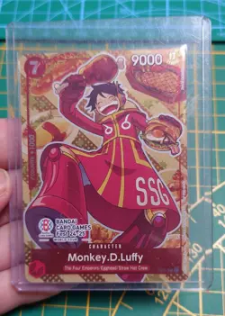 Monkey D Luffy Bandai Card Games Fest 24-25 P-080 One Piece Promo Cards - Image 1