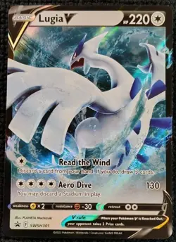 Lugia V SWSH301 SWSH: Sword & Shield Promo Cards Holo - Image 1