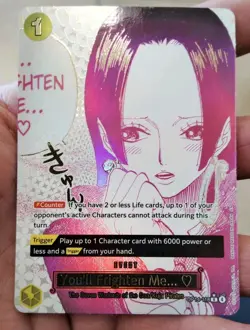 One Piece TCG OP14-118 You’ll Frighten Me. AA Alt Art Card Game CCG ENGLISH - Image 1