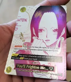 One Piece TCG OP14-118 You’ll Frighten Me. AA Alt Art Card Game CCG ENGLISH - Image 4