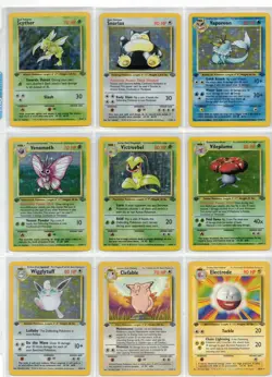 Vintage 1999 Pokemon Jungle 1st Edition Complete Set (64/64 Cards) NM/M - Image 2