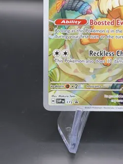 Eevee 173 SV: Scarlet & Violet Promo Cards Black Star Promo Holo Near Mint - Image 3