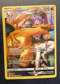 Pokemon Charizard Lost Origin Ultra Rare Card TG03/TG30 - Image 1