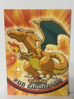 Pokemon CHARIZARD Topps Card 06 - Image 2