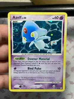 Pokemon TCG Mysterious Treasures Lot Of 3 Azelf, Uxie, Mesprit Holo Rare Cards - Image 3