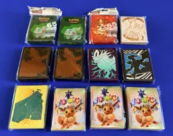 Lot of (12) Pokemon Sealed Trading Card Sleeve Packs; 65 per Pack, 780 Total - Image 1