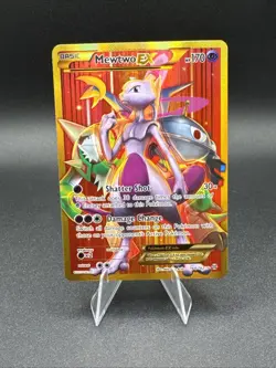 Mewtwo EX 164/162 XY Breakthrough Secret Rare Gold Full Art Pokemon TCG Card LP+ - Image 1
