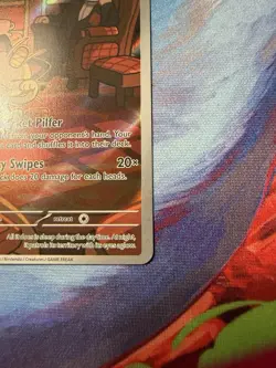 Pokemon TCG Team Rockets Meowth Card 203/182 Destined Rivals - Image 4