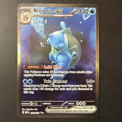 Pokemon Cards Blastoise ex 200/165 151 Special Illustration Rare NM 🔥 SIR - Image 1