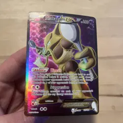 Alakazam EX 117/124 XY Fates Collide 2016 Full Art Pokemon Card TCG NM - Image 1