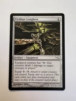 Viridian Longbow - MTG Mirrodin - NM - Image 1