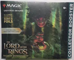 Magic: The Gathering Lord of the Rings Collector Booster Box English Foils 2023 - Image 1