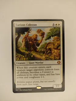 Curious Colossus Lorwyn Eclipsed Regular - Image 1