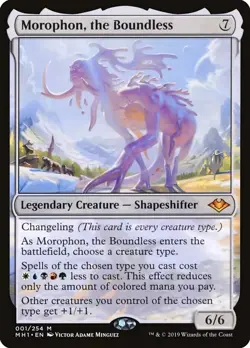 Morophon, the Boundless - Promo Pack: Innistrad: Midnight Hunt (PPMID) - NM - Image 1