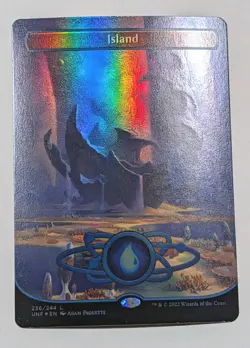 Island (236) (Borderless) Unfinity Foil - MTG - Image 1