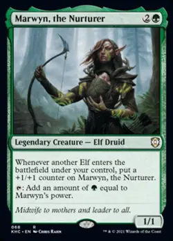 Marwyn, the Nurturer [Kaldheim Commander] Magic MTG - Image 1