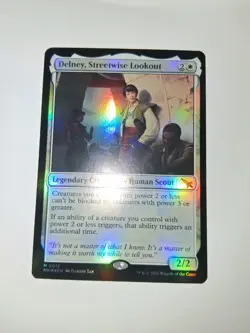 Delney, Streetwise Lookout FOIL - Ravnica: Murders at Karlov Manor MTG 0012 NM - Image 1