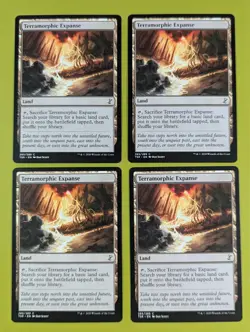 Terramorphic Expanse x4 Time Spiral Remastered 4x Playset MTG - Image 1