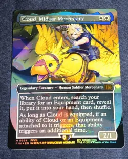 Magic: The Gathering - Final Fantasy - Cloud, Midgar Mercenary Chocobo Track - Image 1