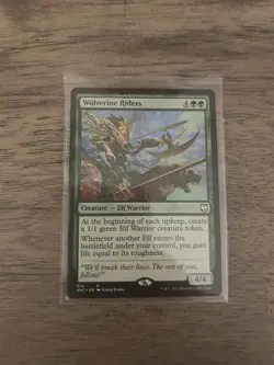 MTG WOLVERINE RIDERS Commander: Kaldheim Rare! NM! - Image 1