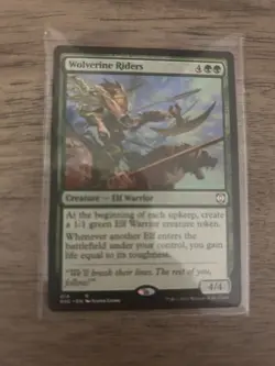 MTG WOLVERINE RIDERS Commander: Kaldheim Rare! NM! - Image 2