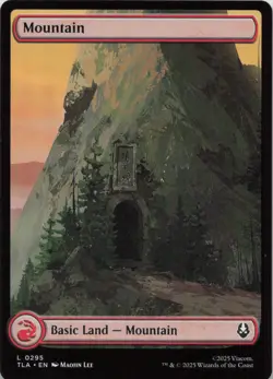 Mountain (0295) L Avatar: The Last Airbender 295 NM MTG - Image 1