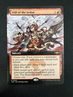 Will of the Jeskai (EXTENDED) - Tarkir Dragonstorm Commander Magic - Image 1
