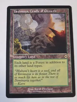 MTG - Yavimaya, Cradle of Growth Retro Frame - Modern Horiizons 2 - Image 1