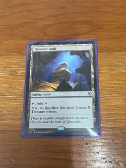 1x Treasure Vault - Commander: Aetherdrift - NM - MTG - Image 1