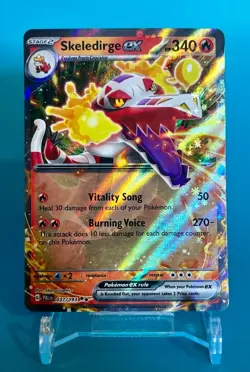 Skeledirge Ex #37 Pokemon Card - Paldea Evolved 037/193 NM Double Rare Holo TCG - Image 2